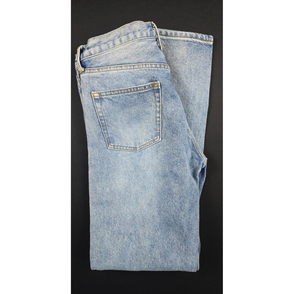 J. Galt Shanghai Light Wash Straight Leg Button Fly Jeans Size M RR130 Y2090LW